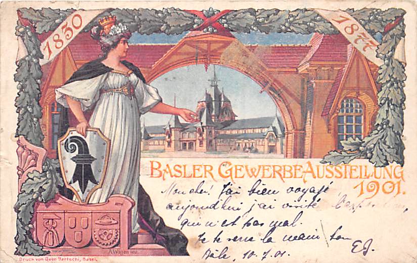 Basel, Basler Gewerbeausstellung 1901
