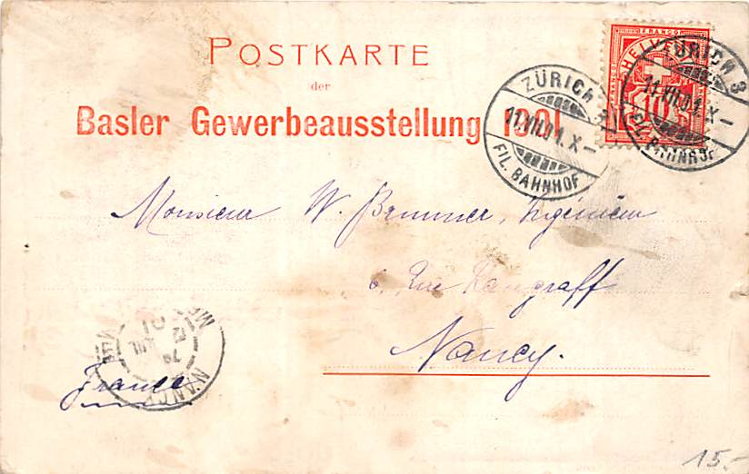 Basel, Basler Gewerbeausstellung 1901