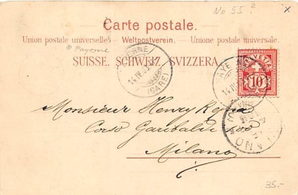 Lausanne, Centenaire du Canton de Vaud 1903