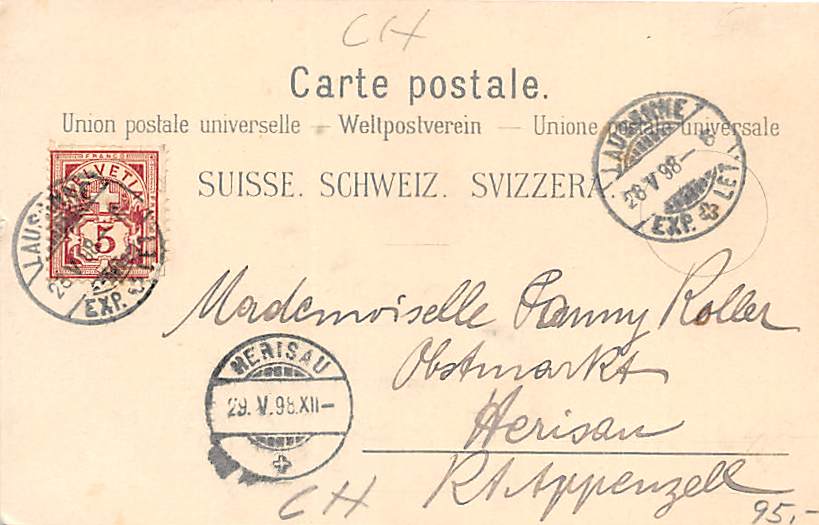 Lausanne, Centenaire de l'Independance Vaudoise