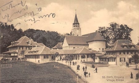 Bern, Landesausstellung 1914, Dörfli Eingang