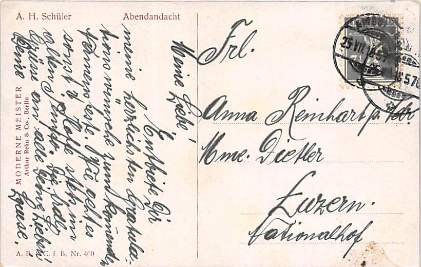 A.H.Schüler, Abendandacht