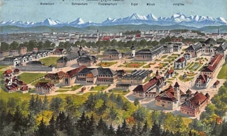 Bern, Landesausstellung 1914, Ansicht gegen Süden