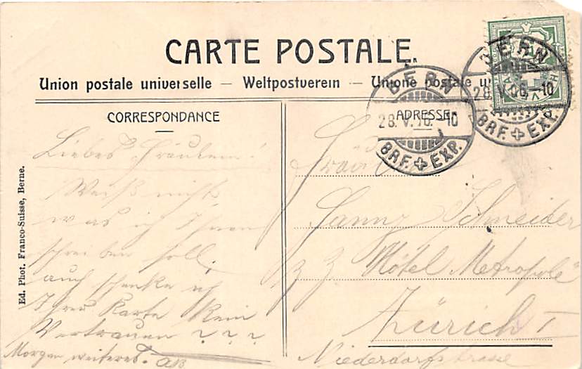 Bern, Münster Hauptportal