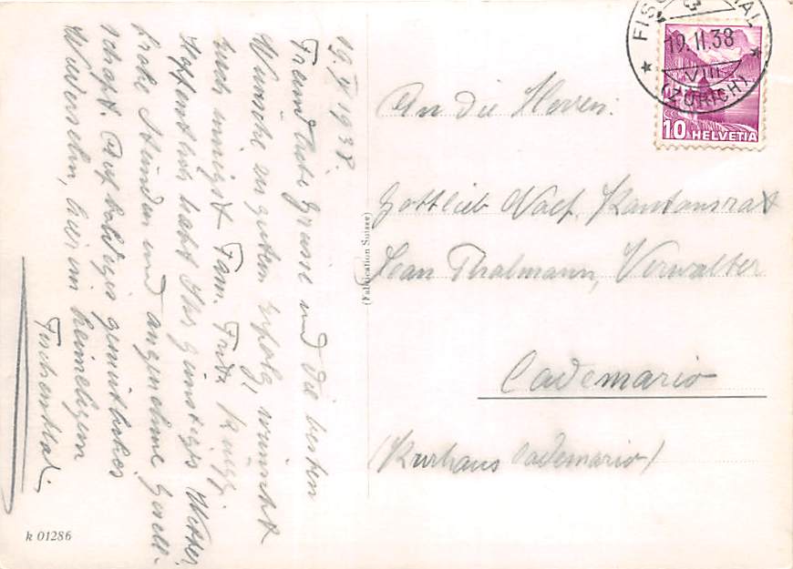 Fischenthal, Oberhof