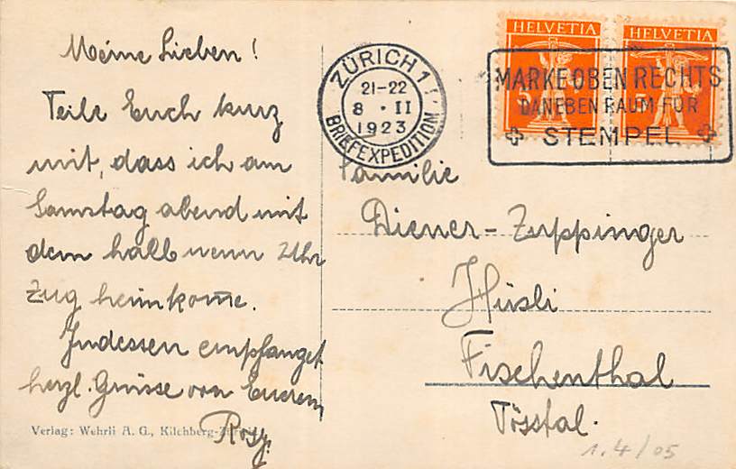 Zürich, Kirche Fluntern