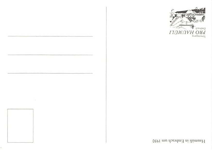 Embrach, Haumüli um 1930