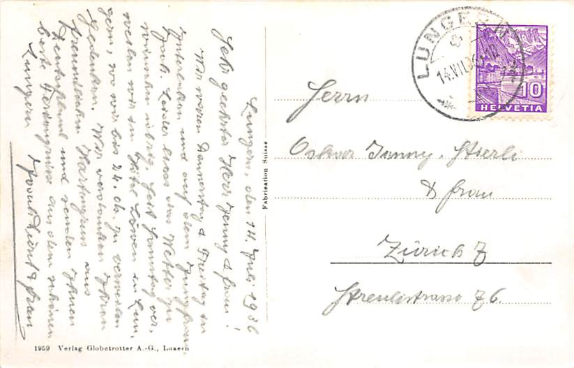 Lungern, mit Lungernsee und Pilatus