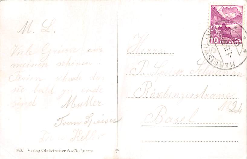 Hergiswil, mit Bürgenstock und Brisen