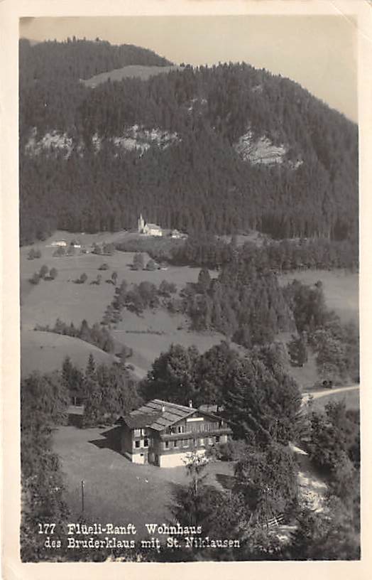 Flüeli-Ranft, Wohnhaus Bruderklaus mit St.Niklausen