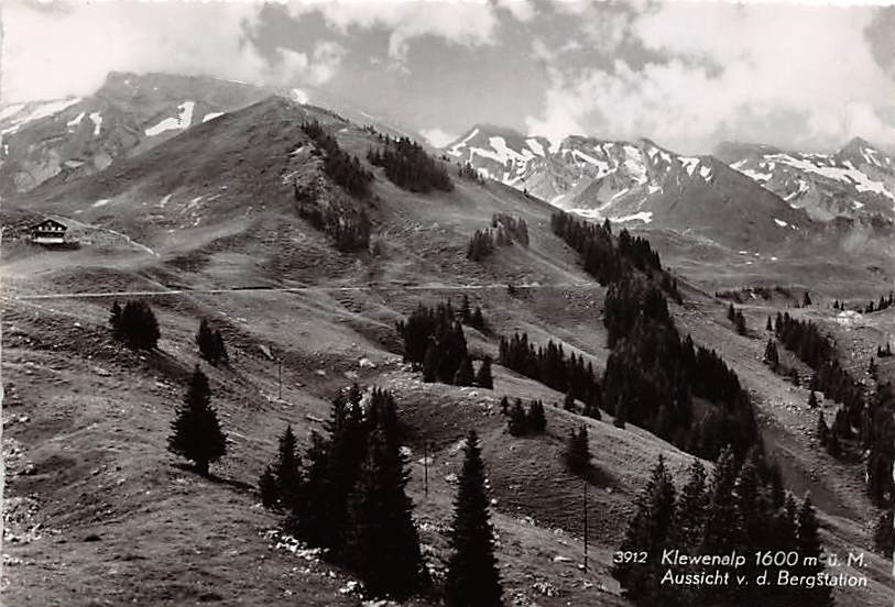Klewenalp, Aussicht von der Bergstation
