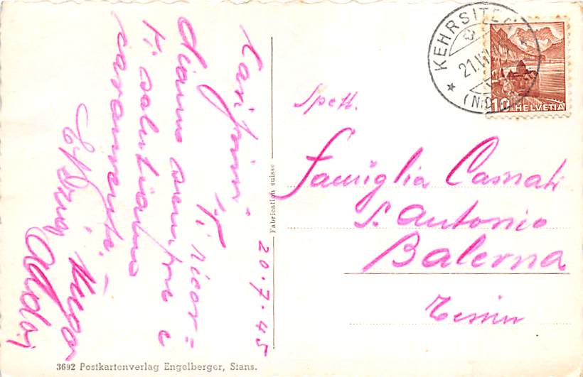 Kehrsiten, Pension Baumgarten