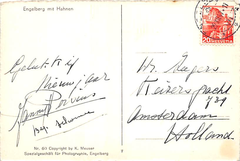 Engelberg, mit Hahnen