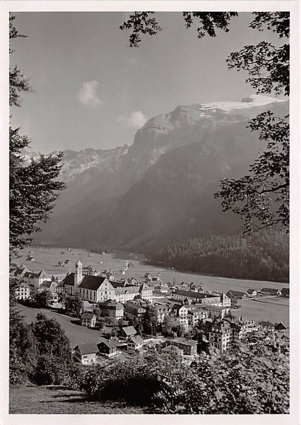 Engelberg, Blick auf Kloster