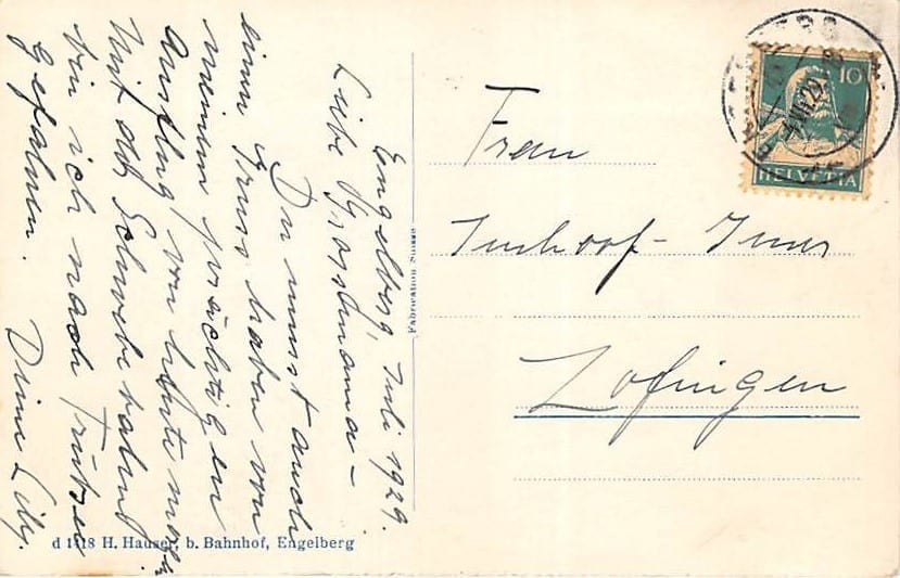 Engelberg, Schwebebahn Gerschni-Trübsee