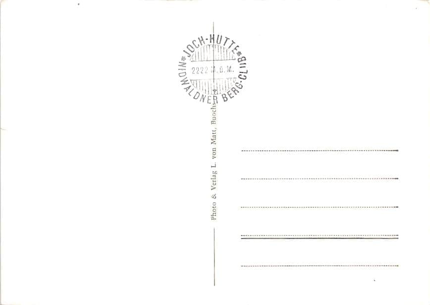 Jochpass, Joch-Hütte und Sessselbahn