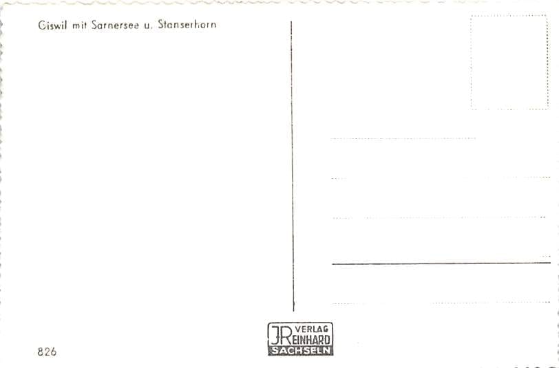 Giswil, Sarnersee, Stanserhorn