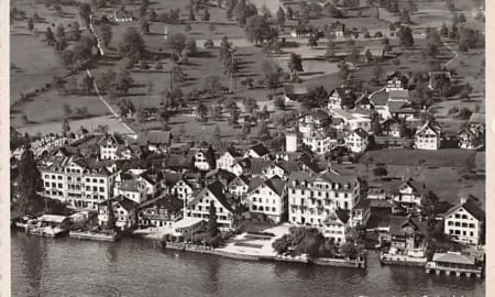 Beckenried, Fliegeraufnahme