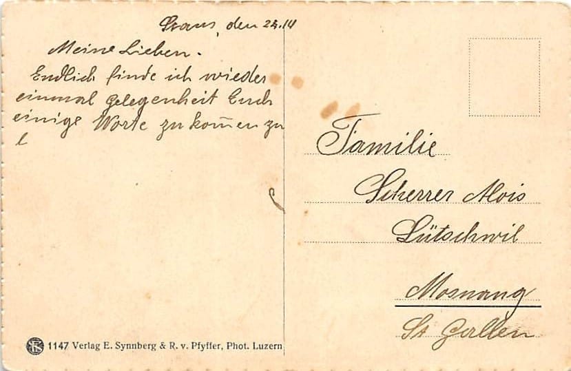 Bürgenstock, Känzeli, Blick auf Luzern