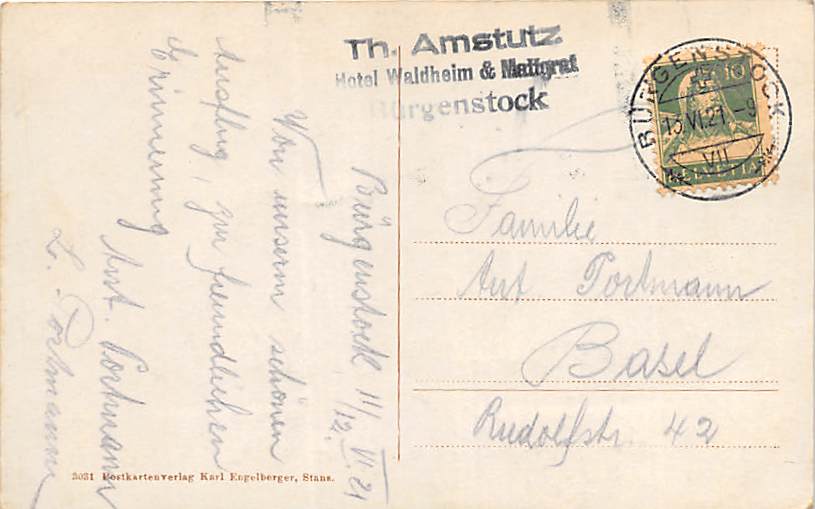 Bürgenstock, Hotel Waldheim