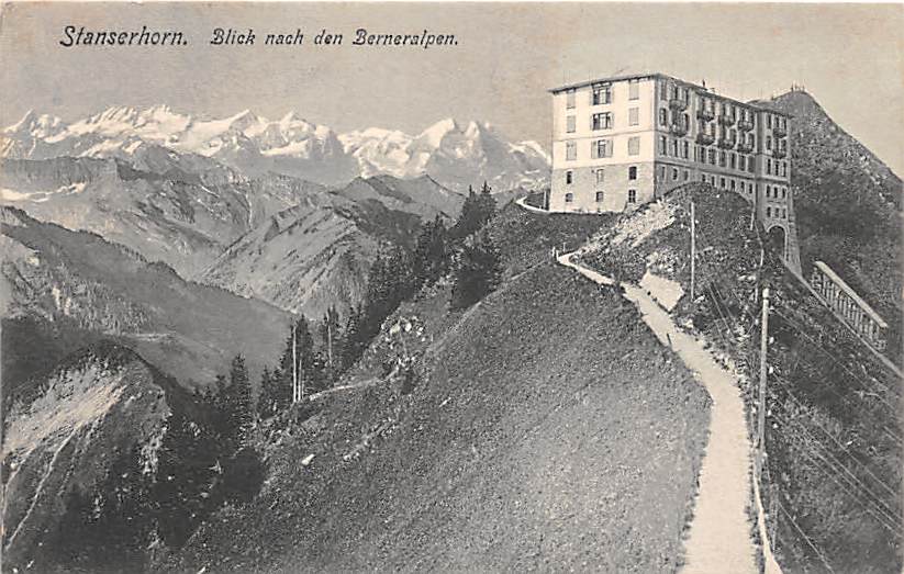 Stanserhorn, Blick nach den Berneralpen