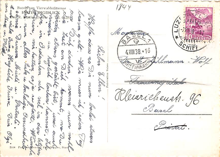 Buochs, Hotel Rigiblick