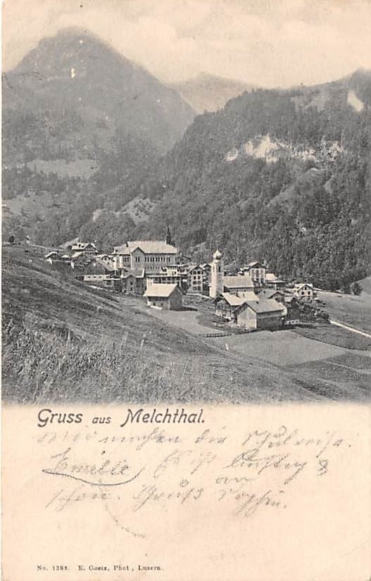 Melchtal, Gruss aus Melchtal