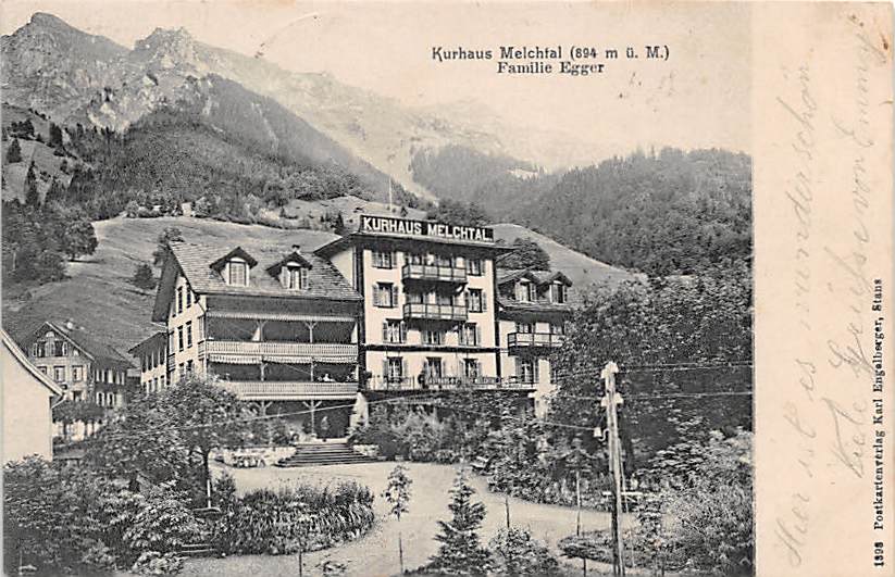 Melchtal, Kurhaus Melchtal, Familie Egger