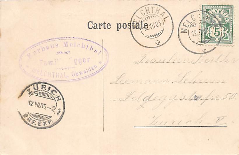 Melchtal, Kurhaus Melchtal, Familie Egger