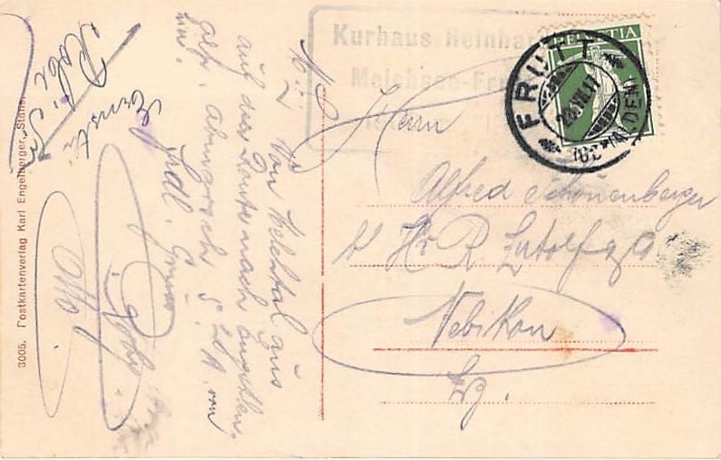 Melchsee-Frutt, Kurhaus Reinhard