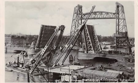 Rotterdam, Alles staal, Hefbrug en Koningsbrug