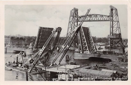 Rotterdam, Alles staal, Hefbrug en Koningsbrug