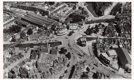 Rotterdam, voor 1940, Hofplein met omgeving