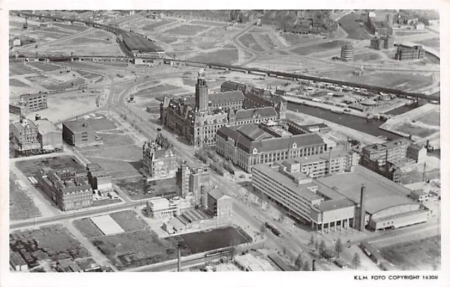 Rotterdam, 1946, Coolsingel met omgeving