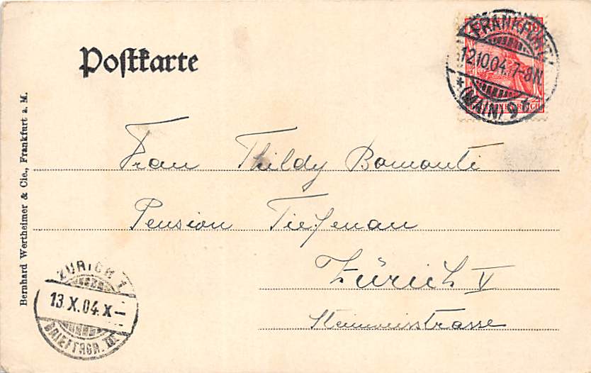 Frankfurt a.M., Hotel Englischer Hof, Vestibule