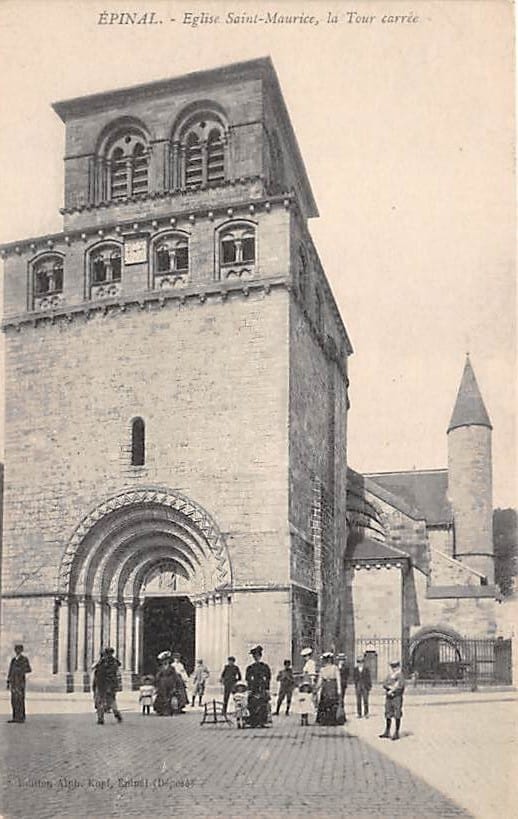 Epinal, Eglise Saint-Maurice, la Tour carree