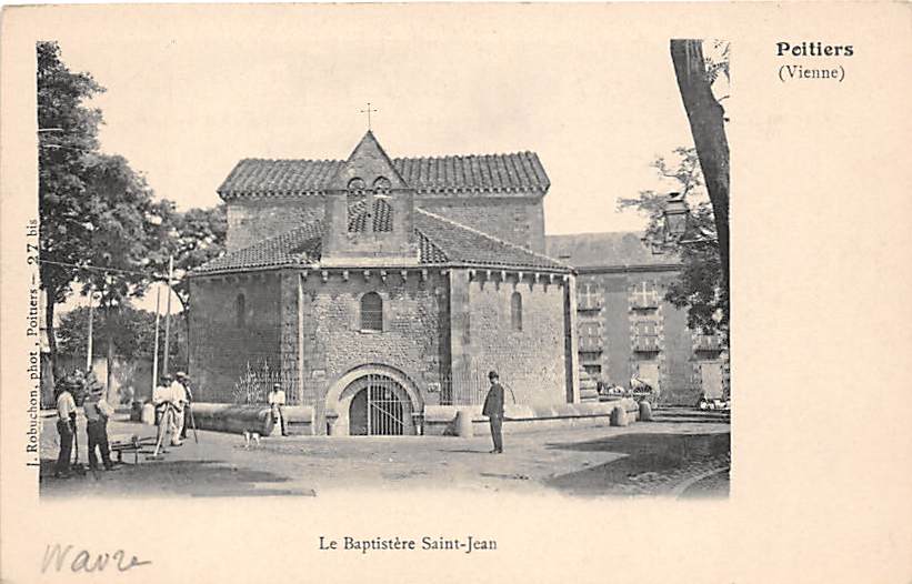 Poitiers, Le Baptistere Saint-Jean