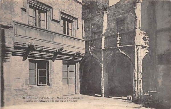 Rodez, Place d'Estaing, Maison Renaissance