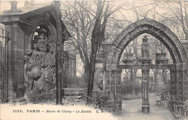 Paris, Musee de Cluny, Le Jardin