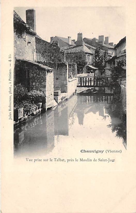 Chauvigny, pres le Moulin de Saint-Just