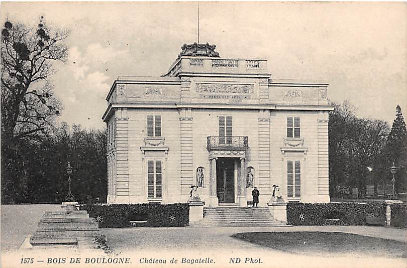 Paris, Bois de Boulogne, Chateau de Bagatelle