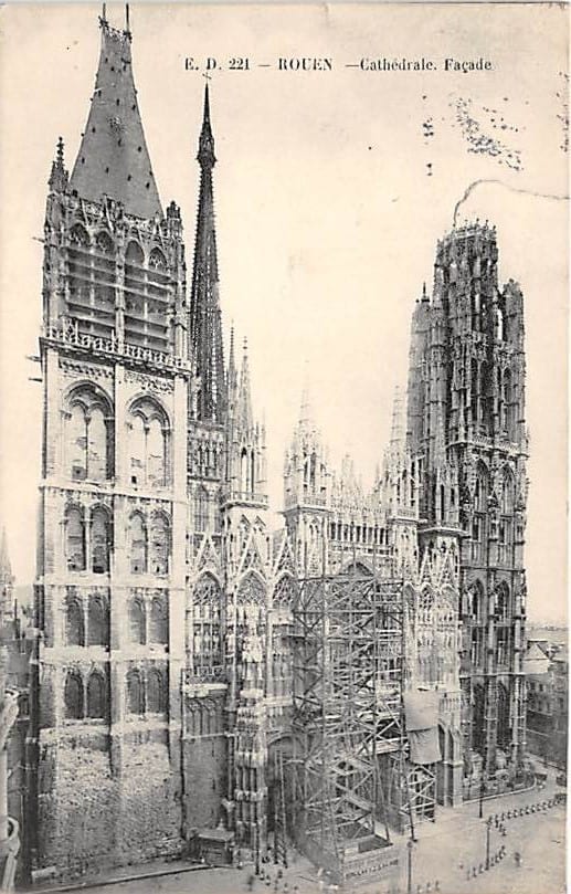 Rouen, Cathedrale, Facade