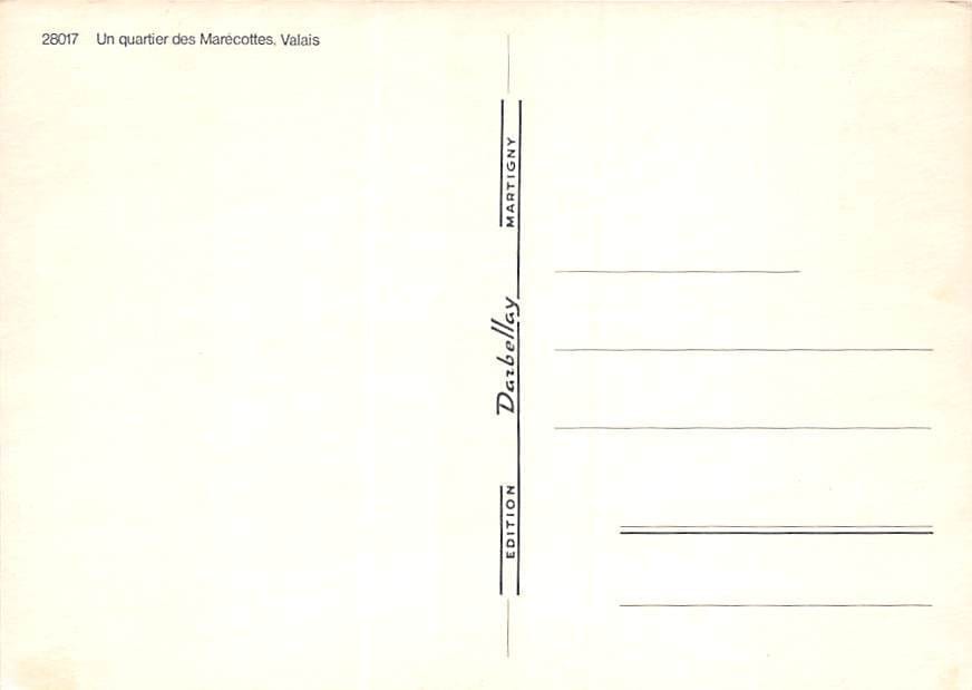 VS - Marecottes, Un quartier des Marecottes