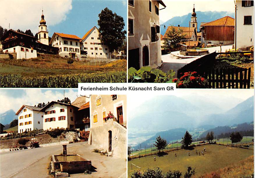 GR - Sarn, Ferienheim Schule Küsnacht