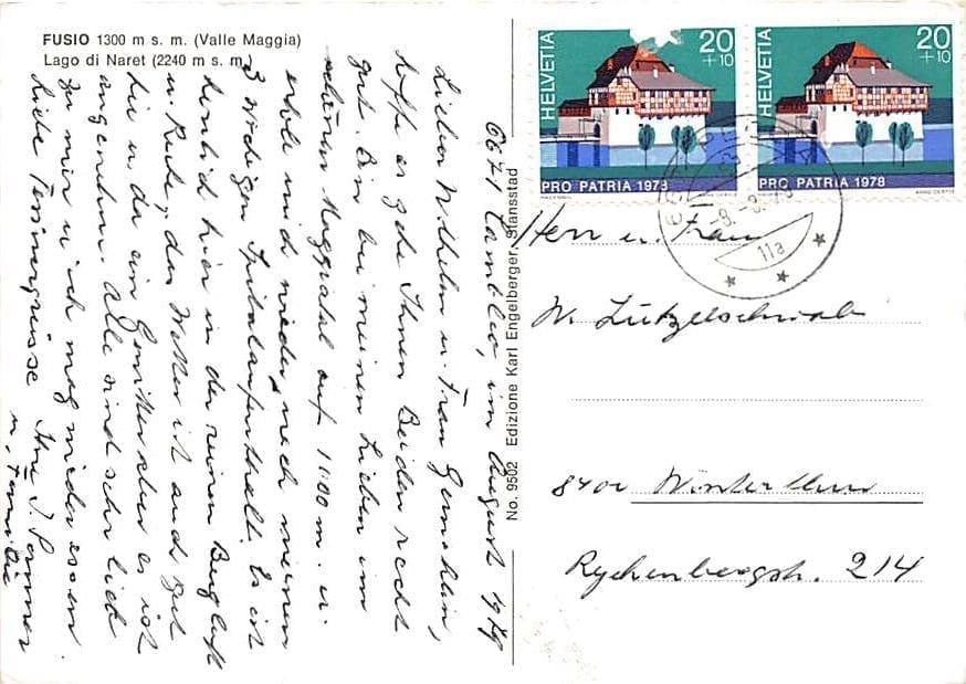 TI - Fusio, Lago di Naret, Valle Maggia