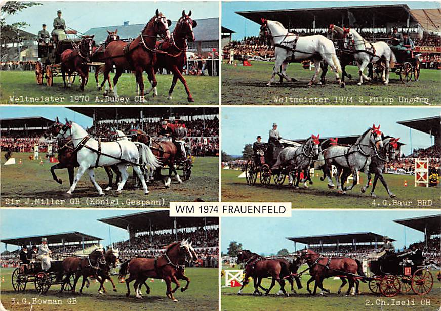 TG - Frauenfeld, WM der Vierzugfahrer 1974