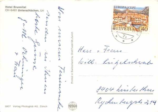 UR - Unterschächen, Hotel Brunnital