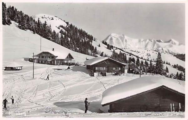 Saanenmöser, Hornberg, Skifahrer