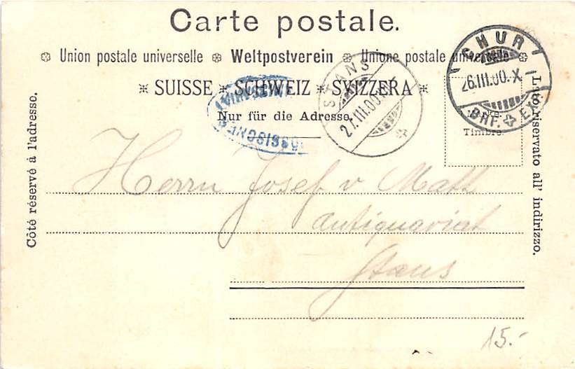 Chur, Gruss aus Chur