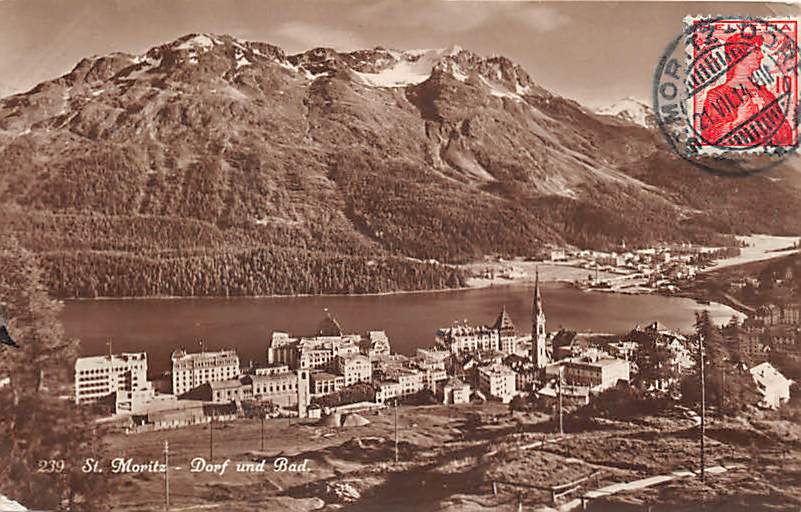 St. Moritz Dorf und Bad